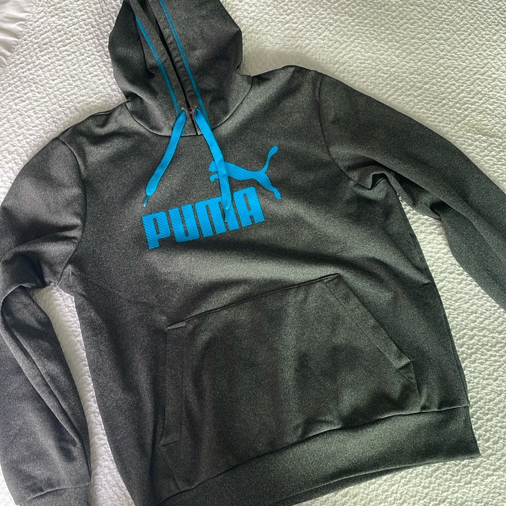 Puma Men’s Gray WarmCELL Sweatshirt Size M